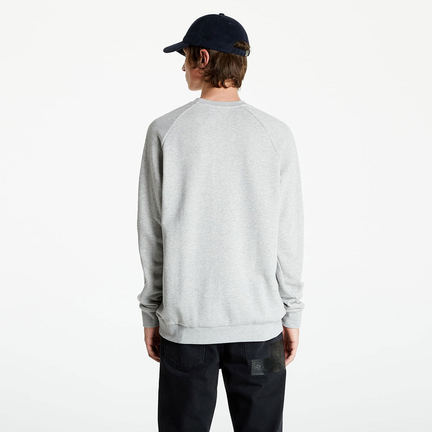 Mikina adidas Originals Trefoil Crew Medium Šedá | H06650, 1