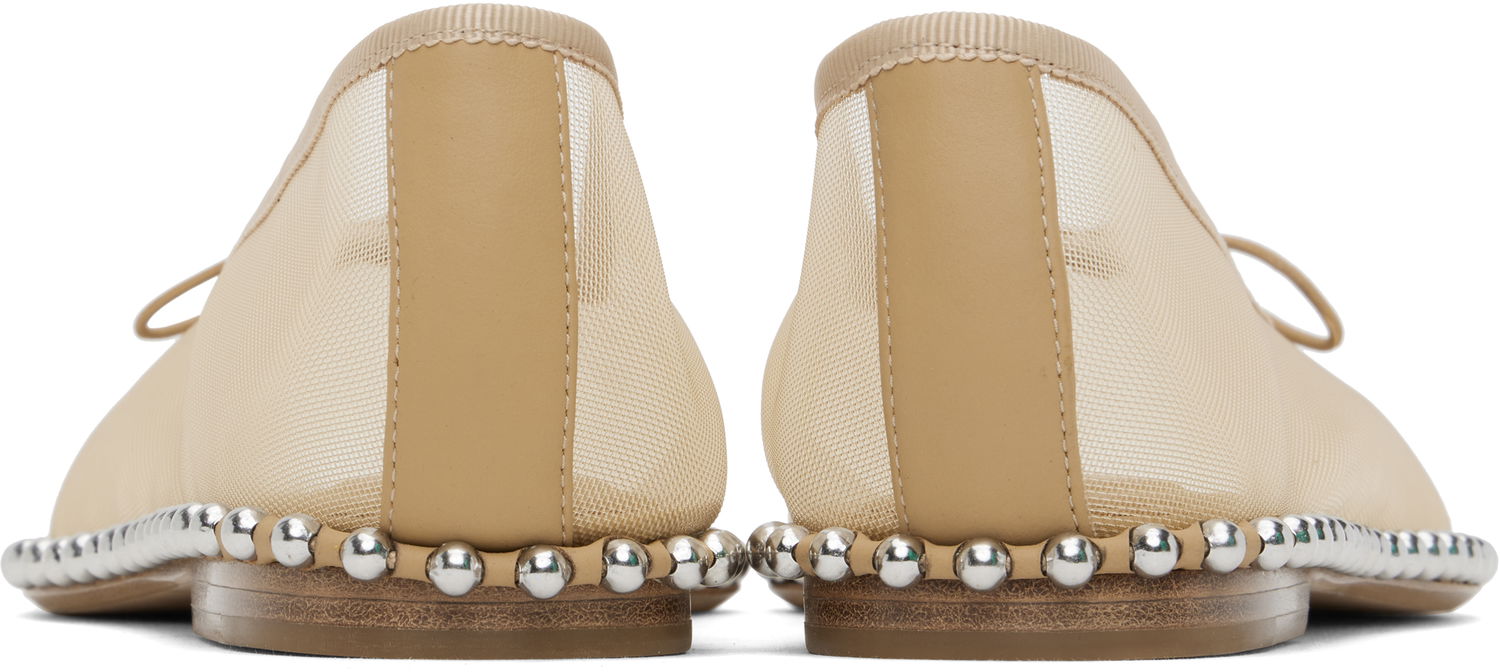 Oblečenie Alexander Wang Alexander Wang Lina Ballchain Ballerina Flats Béžová | 30125F046, 1