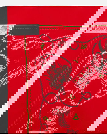 Šál KENZO Levi’s® x Printed Bandana Červená | FD68EU230LE9 22, 3