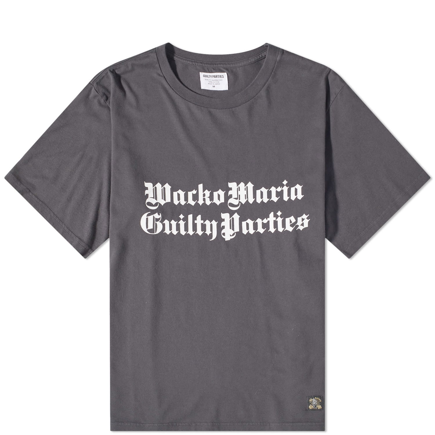 Tričko WACKO MARIA Standard Crew Tee Šedá | 23SS-WMT-ST01-BK, 0