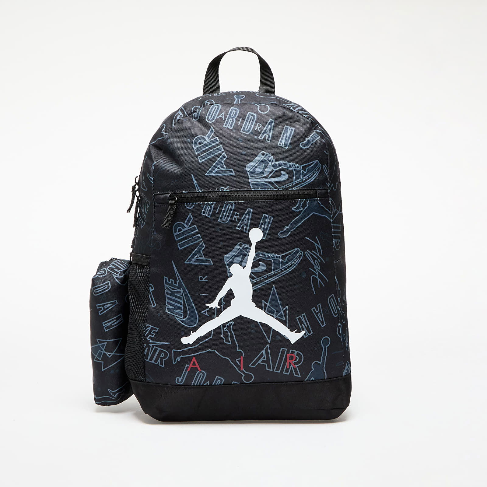 Jan Air School Backpack Black/ Gym Red