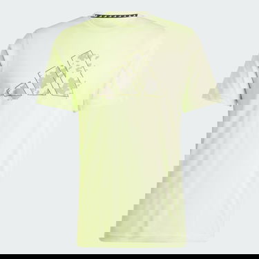 Tričko adidas Originals Train Essentials Seasonal Training Graphic Tee Žltá | IJ9602, 3