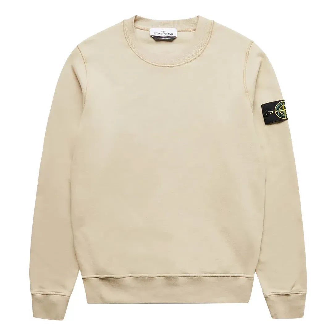 Mikina Stone Island Logo Patch Sweatshirt Béžová | 771563020-V0090, 0