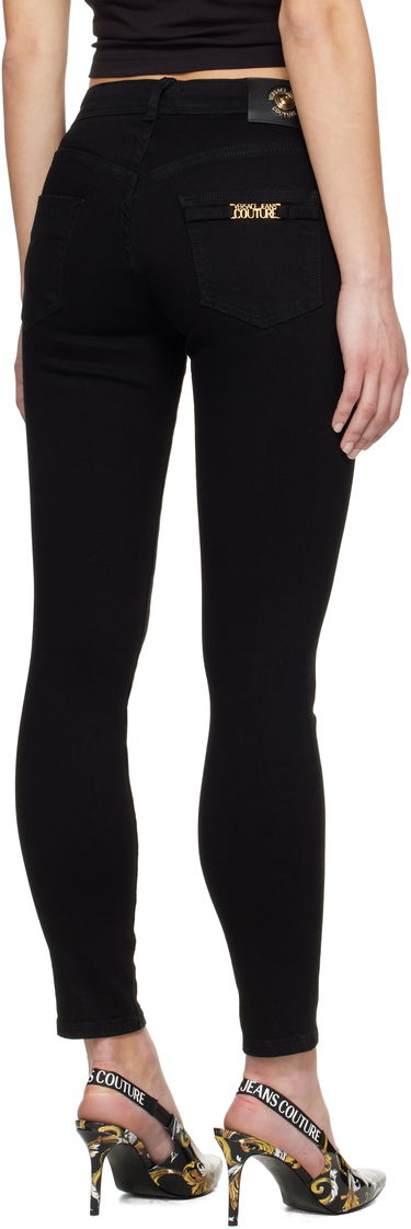Džínsy Versace Versace Jeans Couture Jegging Jeans Čierna | E78HAB5J0_ECDW00, 2