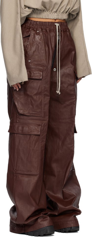 Cargo nohavice Rick Owens Concordians Double Jumbo Belas Denim Cargo Pants Hnedá | DS02E7324 SDSW, 1