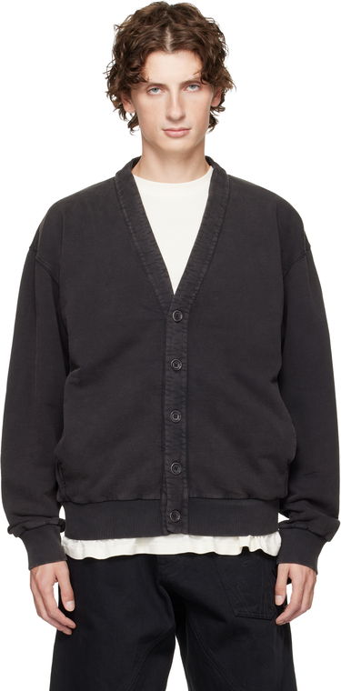 Sveter JW Anderson JW Anderson Garment-Dyed Cardigan Čierna | JW0246-PG1842, 0