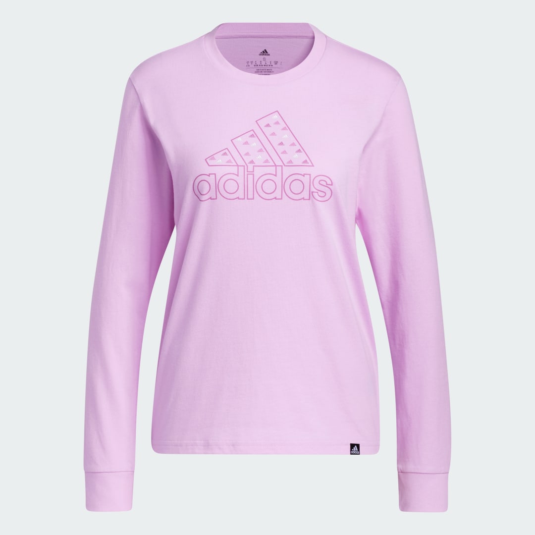 Pink Graphic Long Sleeve T-Shirt