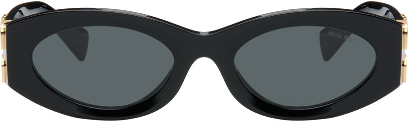 Slnečné okuliare Miu Miu Miu Glimpse Sunglasses Čierna | 0MU 11WS 8056597684446