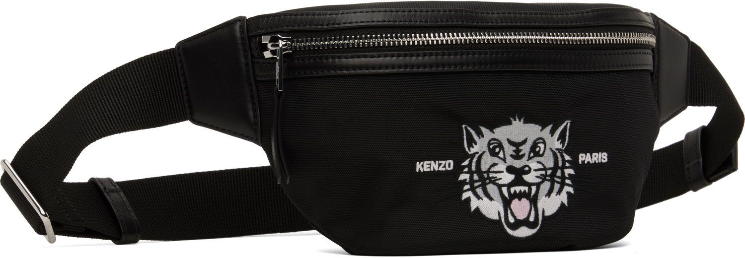 Ľadvinka KENZO Kenzo 'Kenzo Varsity' Belt Bag Čierna | FF55SA607F26, 1