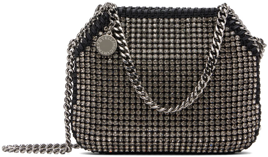 Kabelka Stella McCartney Stella McCartney Falabella Tiny Crystal Tote Bag Čierna | 700109WP0461, 0