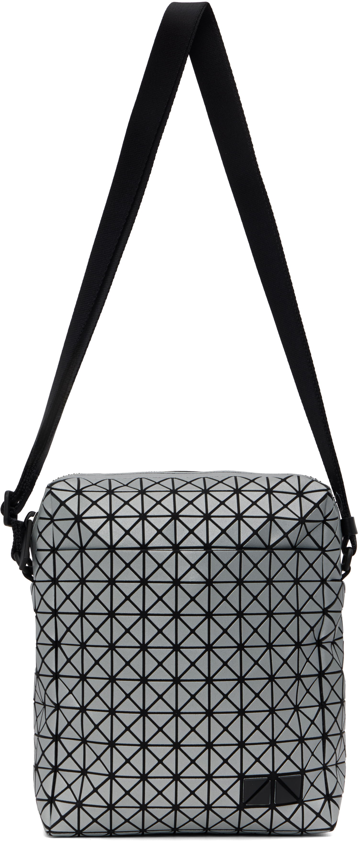 Taška cez rameno BAO BAO ISSEY MIYAKE BAO BAO ISSEY MIYAKE Voyager Reflector Crossbody Bag Metalická | BB57AG622, 0