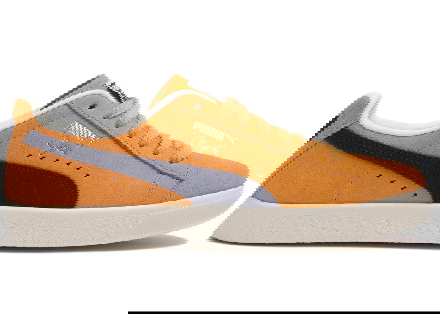 Tenisky a topánky Puma Clyde OG Clementine Navy Oranžová | 391962-08, 0