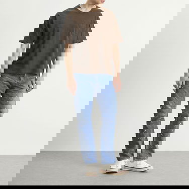 Džínsy visvim Social Sculpture 11 Paint Splatter Distressed Jeans Modrá | 0125205005012, 4