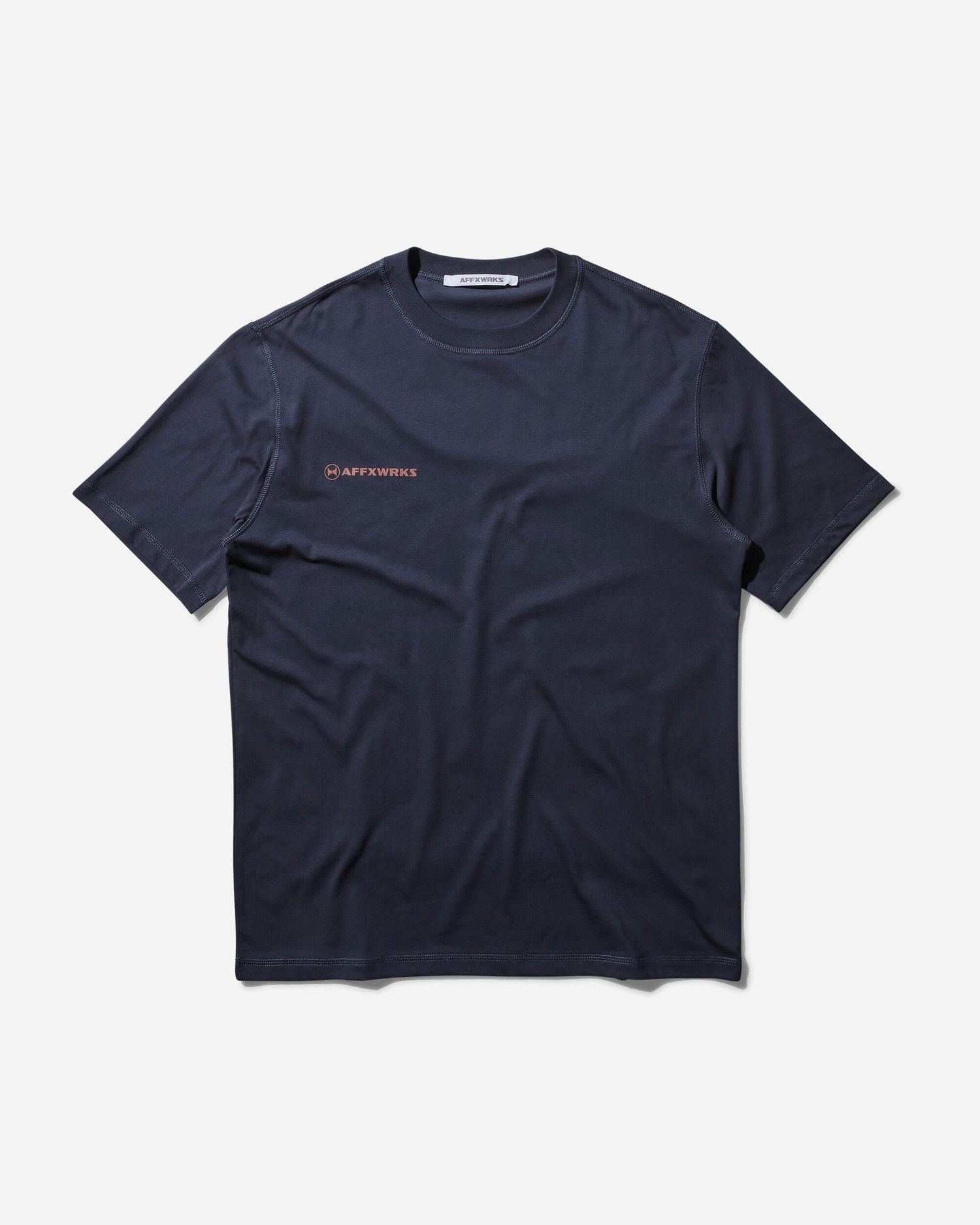 Tričko AFFXWRKS Logo T-Shirt Navy | 1609 WASNA, 0