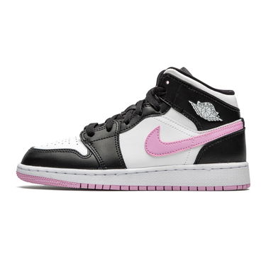 Tenisky a topánky Jordan Air Jordan 1 Mid GS "White Light Arctic Pink" Čierna | 555112-103, 0