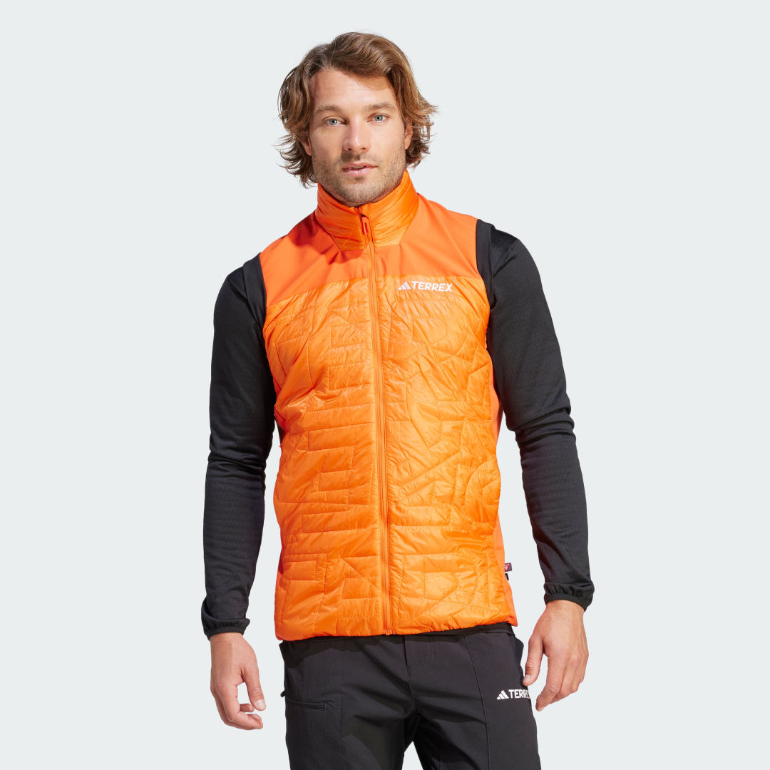 Vesta adidas Performance TERREX Xperior Varilite Hybrid PrimaLoft Vest Oranžová | IB4171, 1