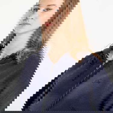 Mikina Dime Cropped Zip Hoodie Navy | DIMEHO2513NVY, 1