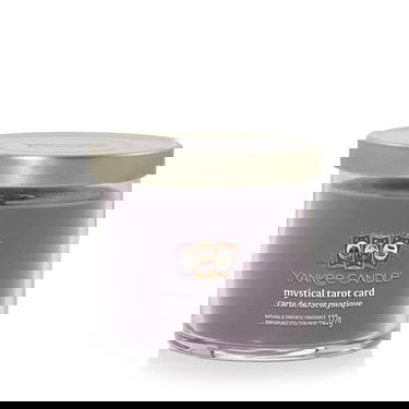 Sviečka Yankee Candle Signature Tumbler Small Halloween Mystical Tarot Card Fialová | 43509, 0