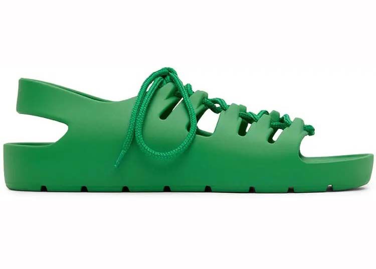 Tenisky a topánky Bottega Veneta Lace Up Sandal Zelené | 692006V11T03730, 0