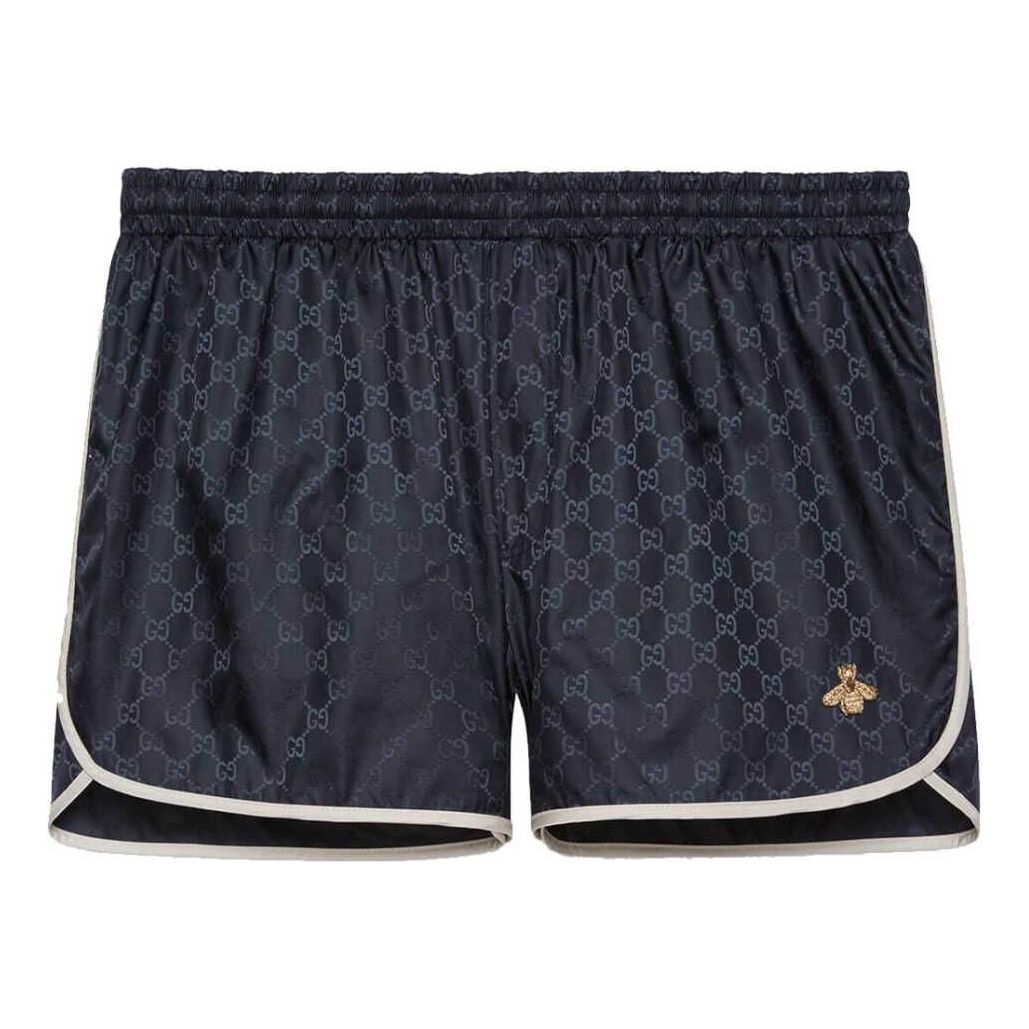 Šortky Gucci Swim Shorts With Bee Čierna | 410571-XR898-4824, 0