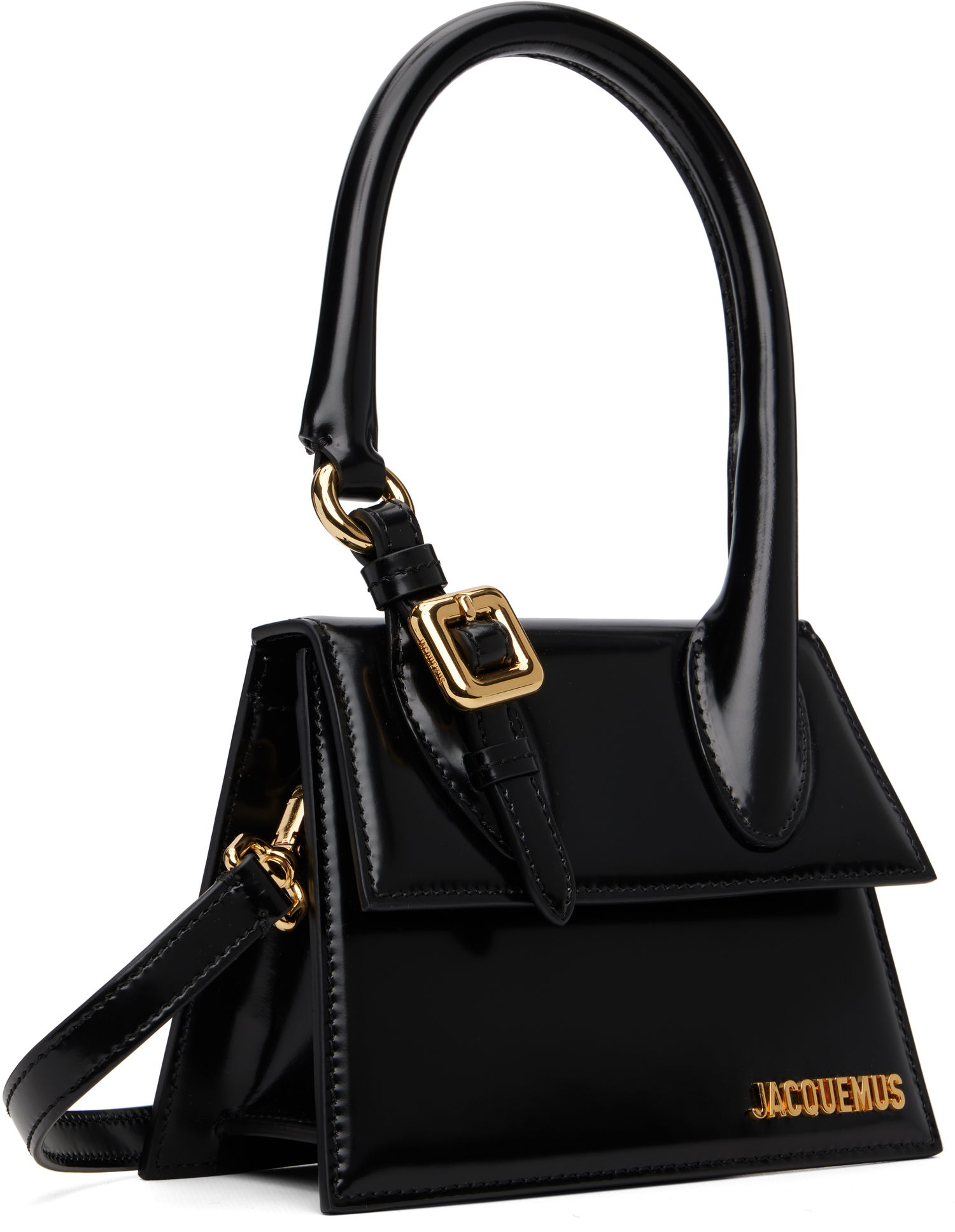 Kabelka Jacquemus The medium Chiquito with buckle Bag Čierna | 23HBAW00327AC18A01, 1