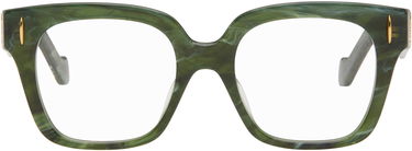 Slnečné okuliare Loewe Anagram Acetate Square-Frame Glasses Zelené | LW50069I@51096 192337241468, 0