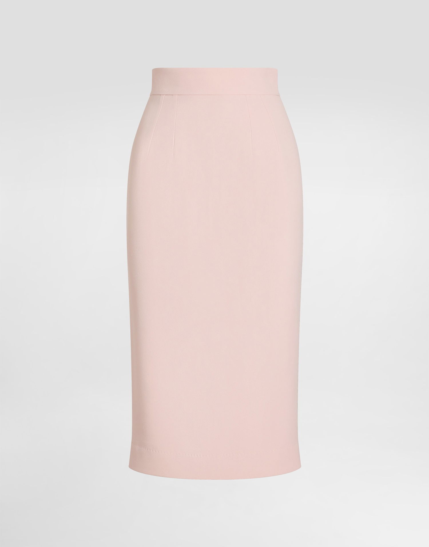 Sukňa Dolce & Gabbana Dolce & Gabbana Stretch Cady Pencil Skirt Ružová | F4C11TFUAE5F1452, 0