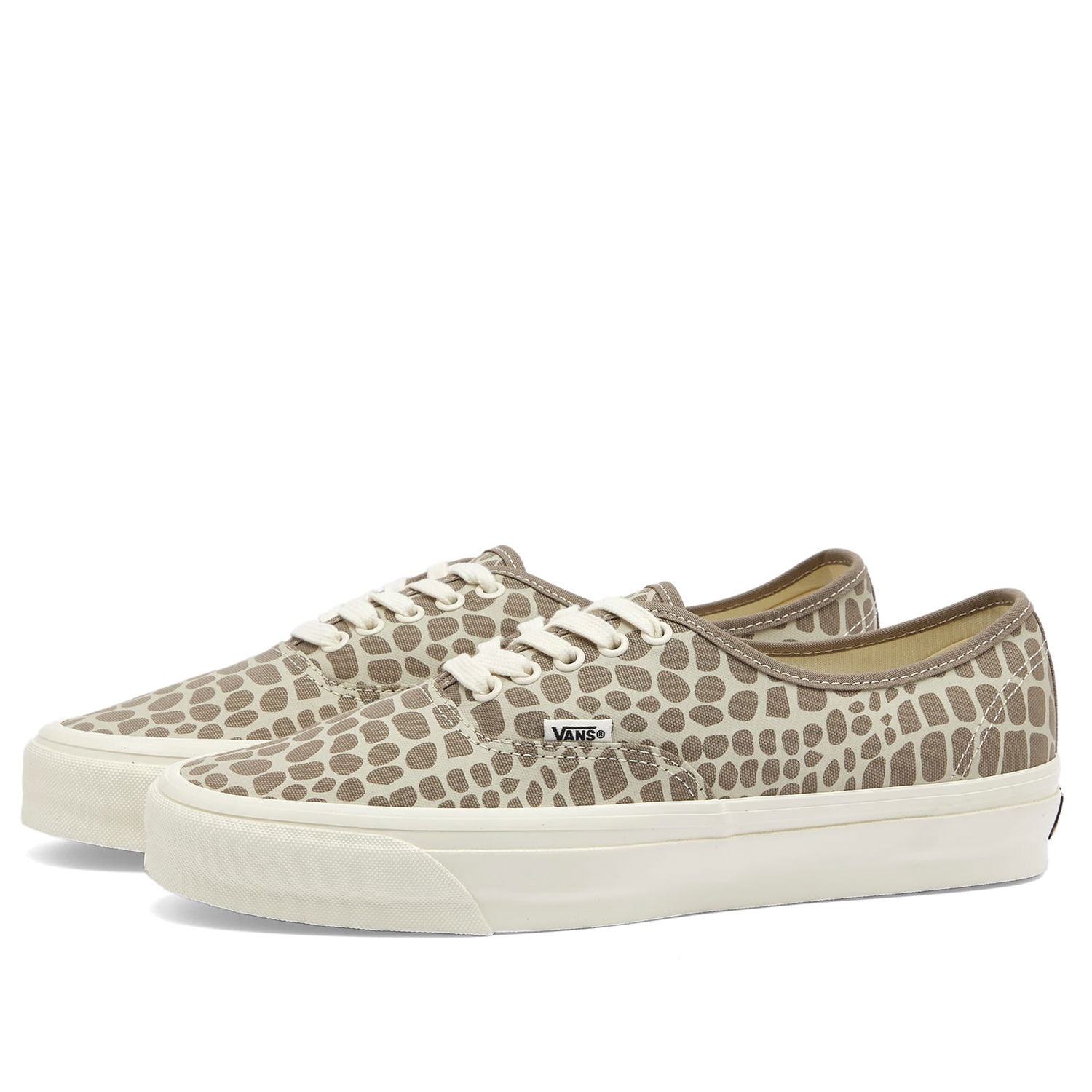 Tenisky a topánky Vans Men's Authentic Reissue 44 Sneakers in Lx Canvas Croc, Size UK 10 | END. Clothing Béžová | VN000CQAD3V, 0