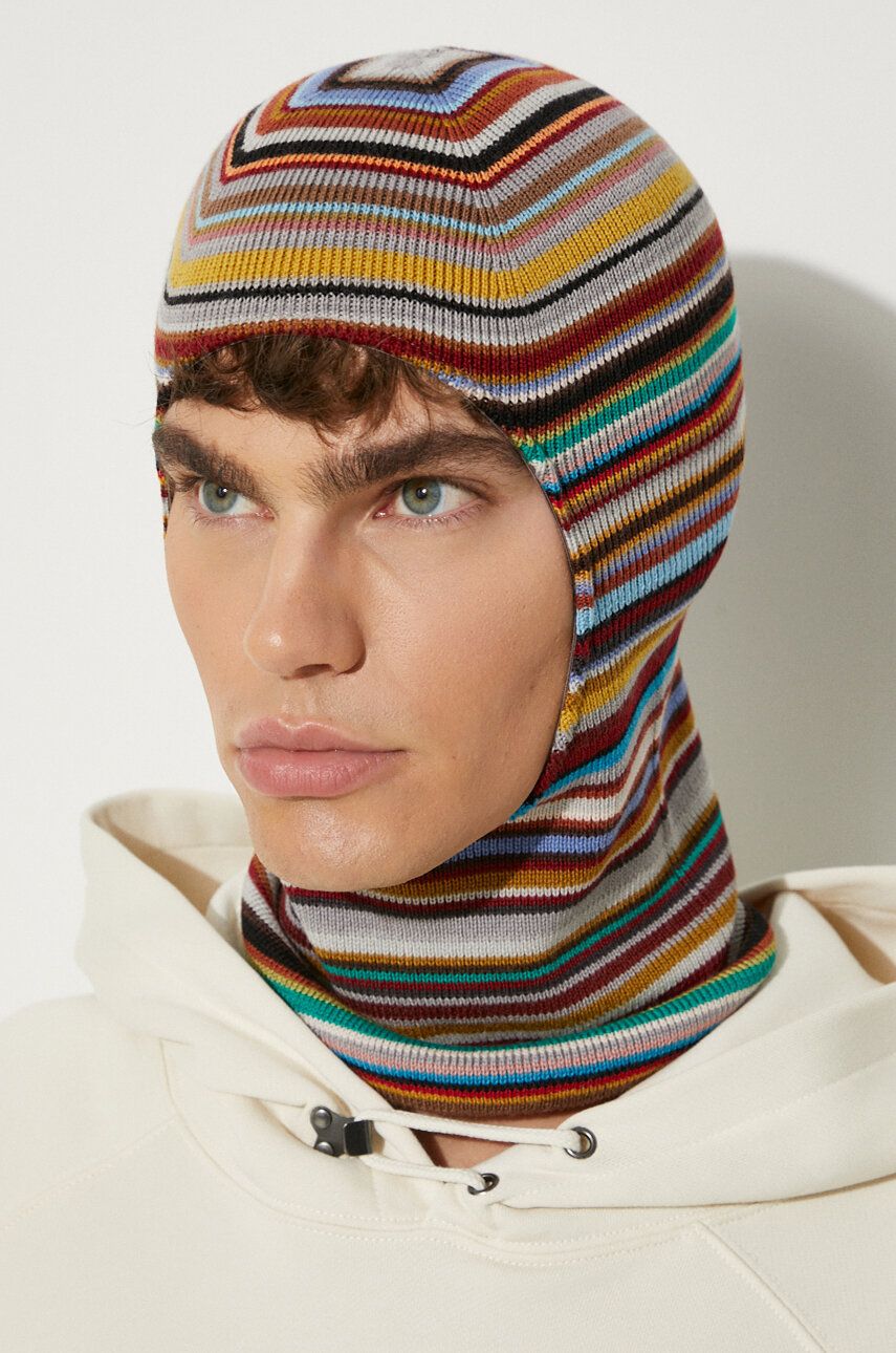 Paul Smith Striped Balaclava