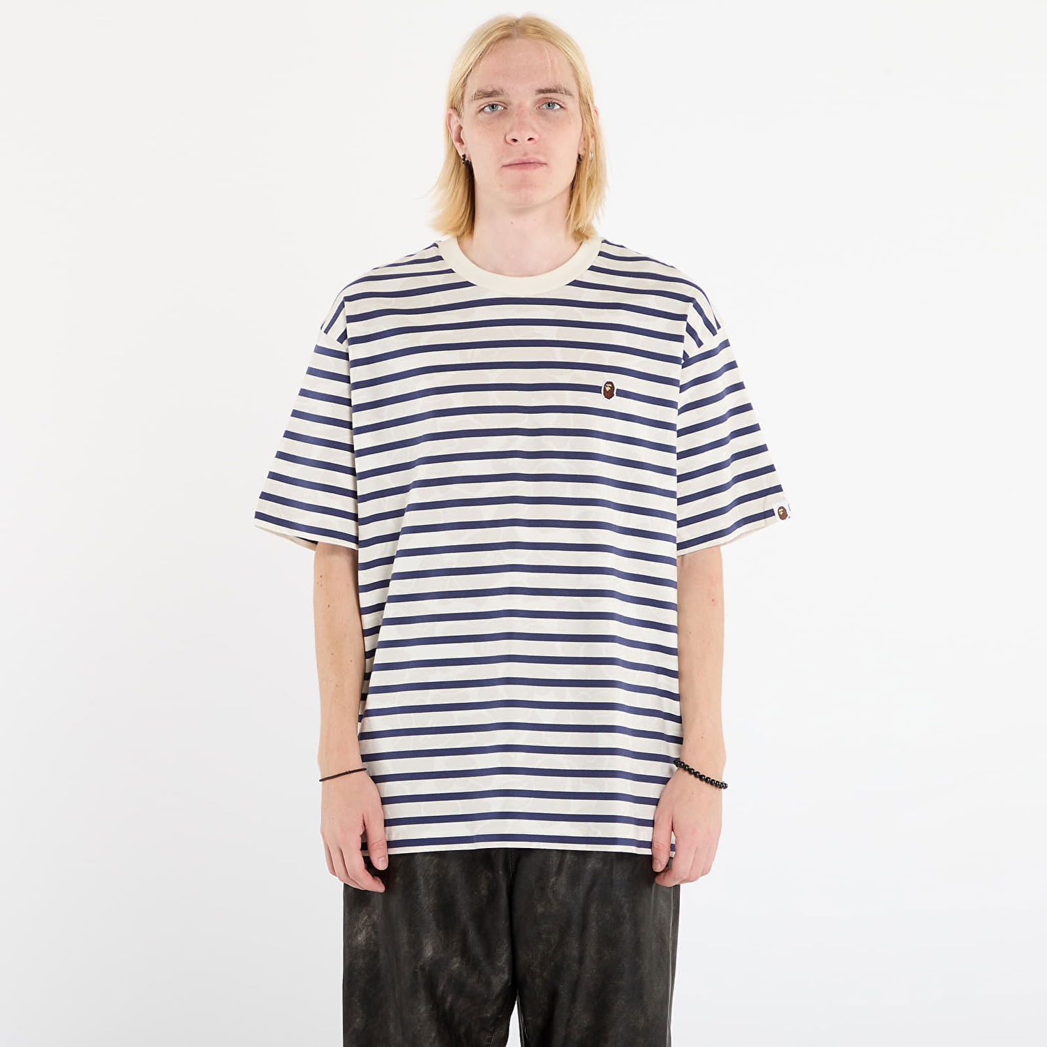 Tričko BAPE Solid Camo Stripe One Point Relaxed Fit T-Shirt Rôznofarebný | 001CSL801305MIVY, 0