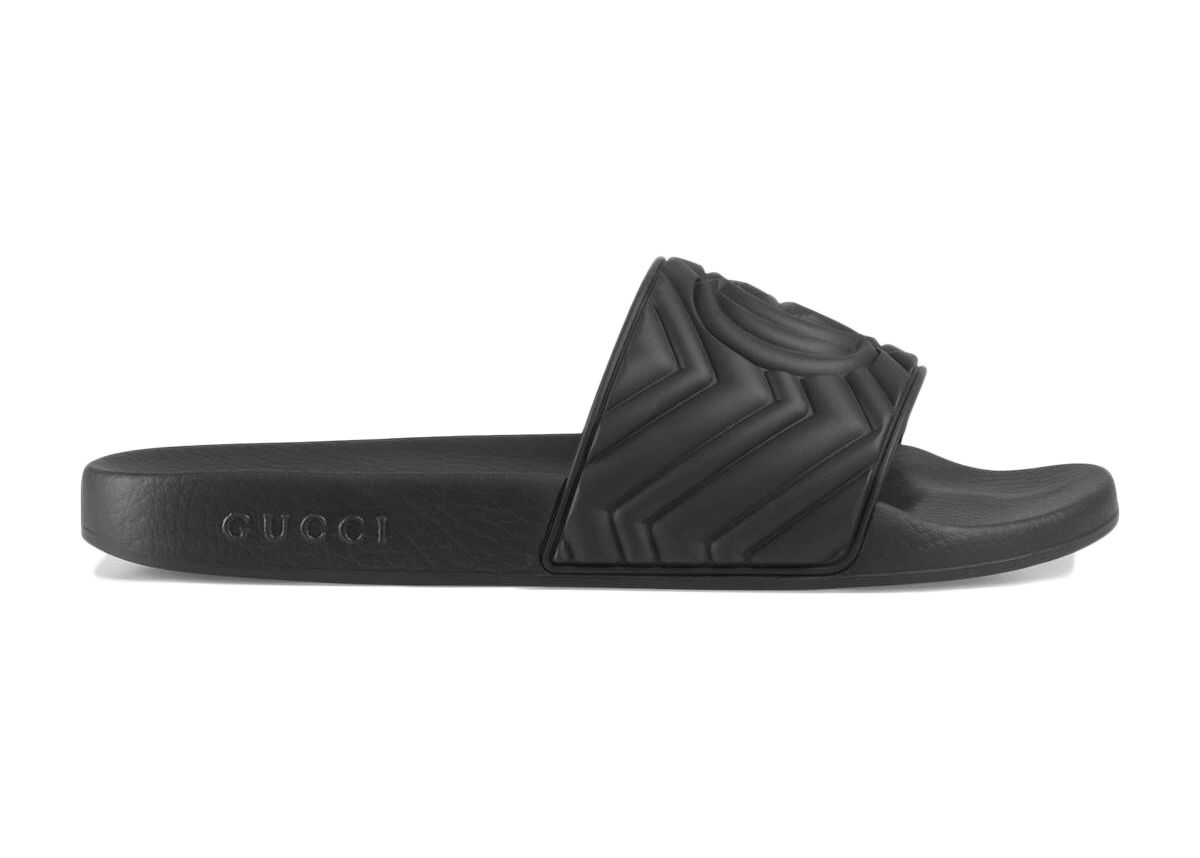 Tenisky a topánky Gucci Matelasse Slide Čierna | 601041 JD600 1000, 0
