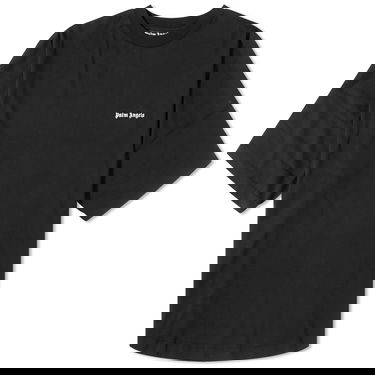 Tričko Palm Angels Embroidered Logo Oversized T-Shirt Čierna | PMAA002F23JER0011001, 0