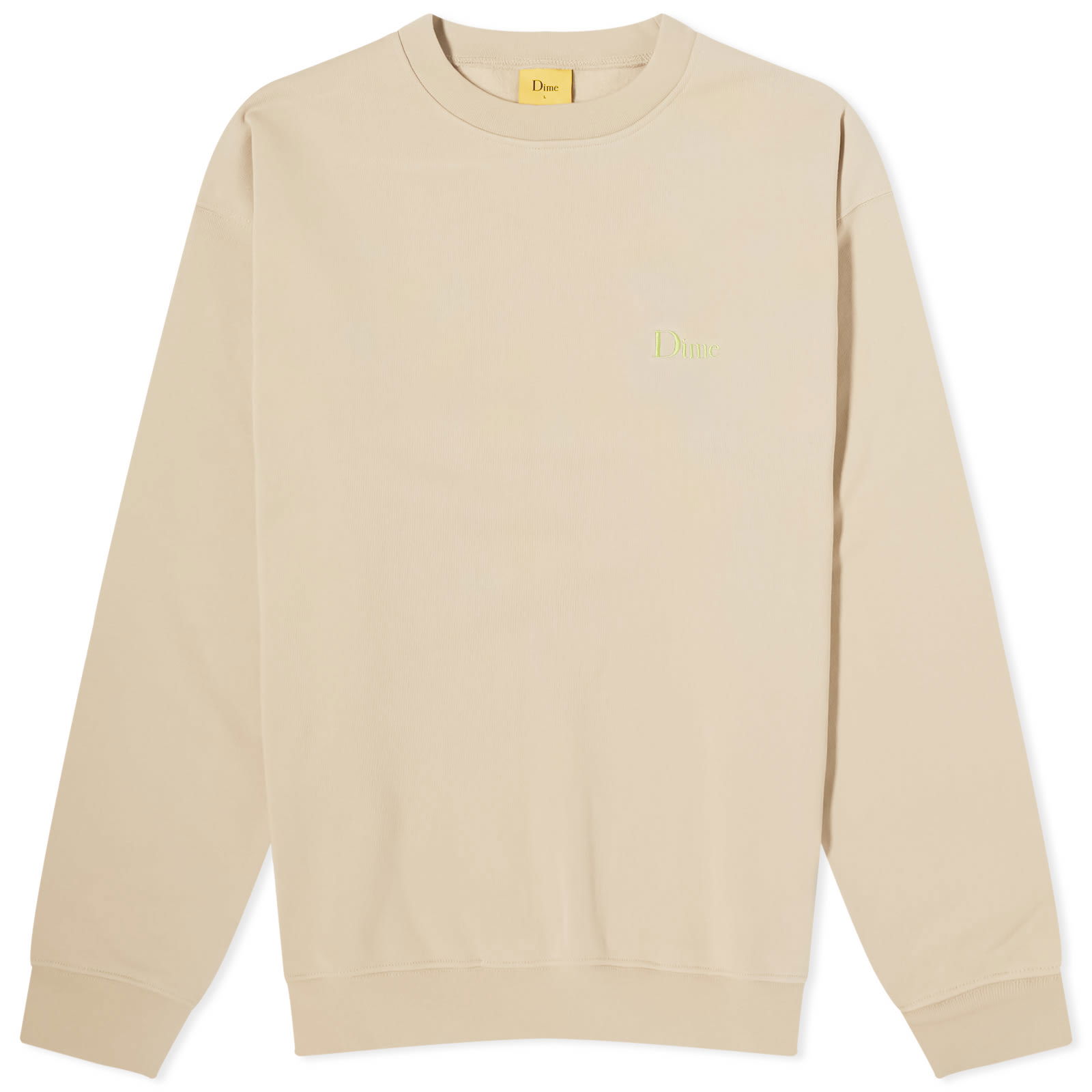 Classic Small Logo Crew Sweat Sand