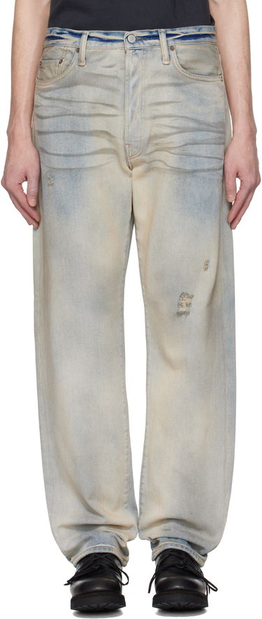 Džínsy Acne Studios Acne Studios Loose-Fit 1999M Jeans Modrá | B00391-, 0