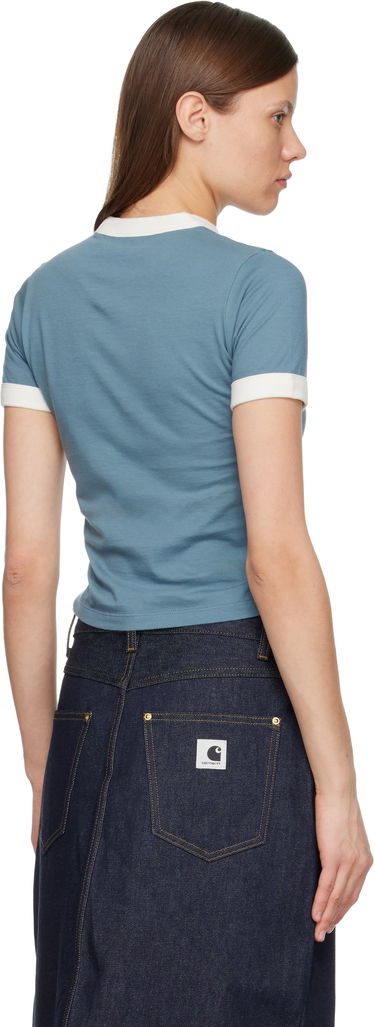Tričko Carhartt WIP Work In Progress Reminiscing Ringer T-shirt Modrá | I036034 3GG60, 2