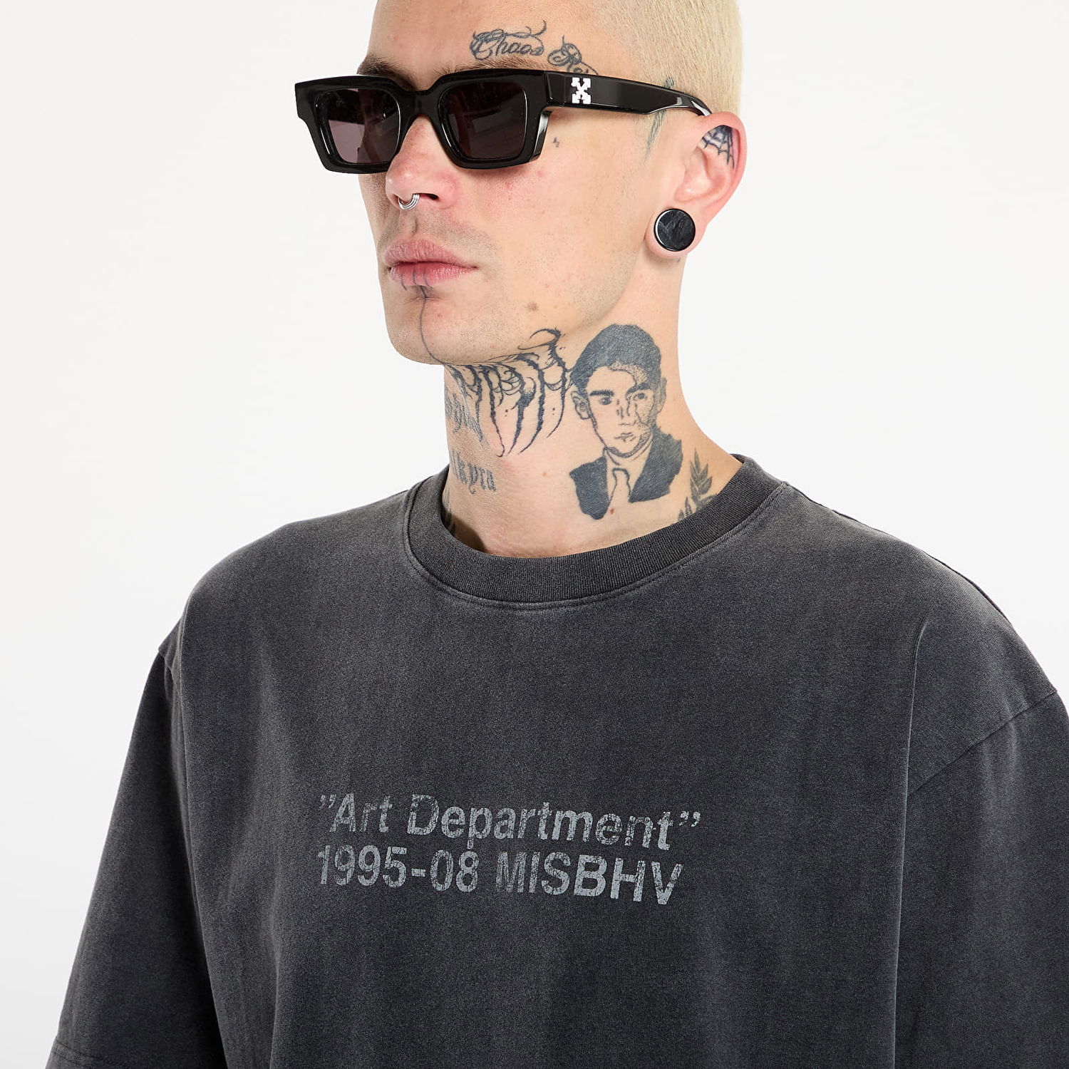 Tričko MISBHV Basic T-Shirt Art Department 1995-08 Šedá | 251M132, 1