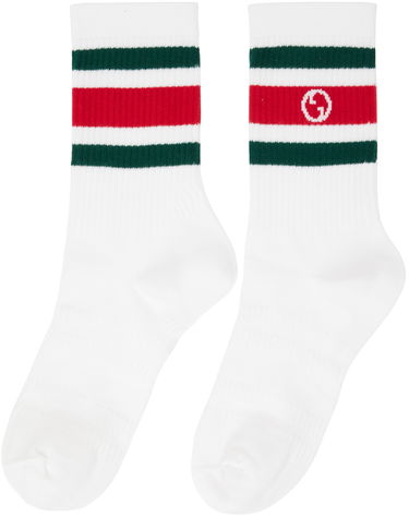 Spodná bielizeň a ponožky Gucci Round Interlocking G Biela | 750705 4GADU, 1