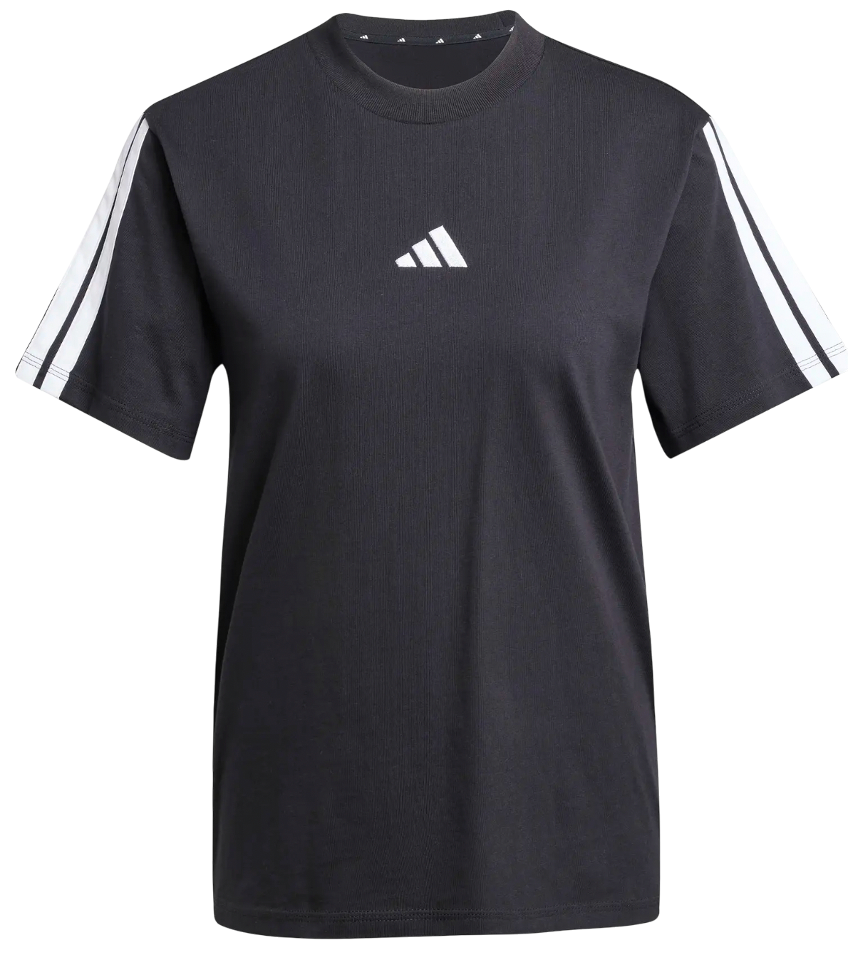 Tričko adidas Originals Essentials 3-Stripes Crewneck T-Shirt Čierna | jm2393, 1
