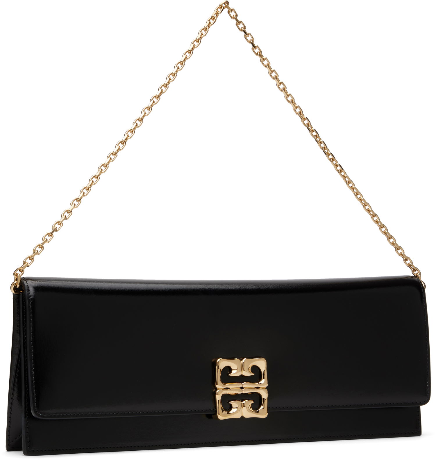 Kabelka Givenchy 4G Liquid Clutch Čierna | BB5115B27G001, 1