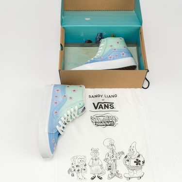 Tenisky a topánky Vans Sponge Bob by Sandy Liang x SK8 - Hi 38 DX Zelené | VN0A38GF9ZM1, 5