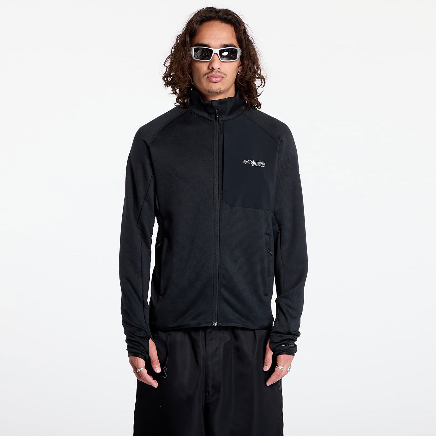 Mikina Columbia Triple Canyon™ Grid Fleece FZ II Black Čierna | 2094963010, 0
