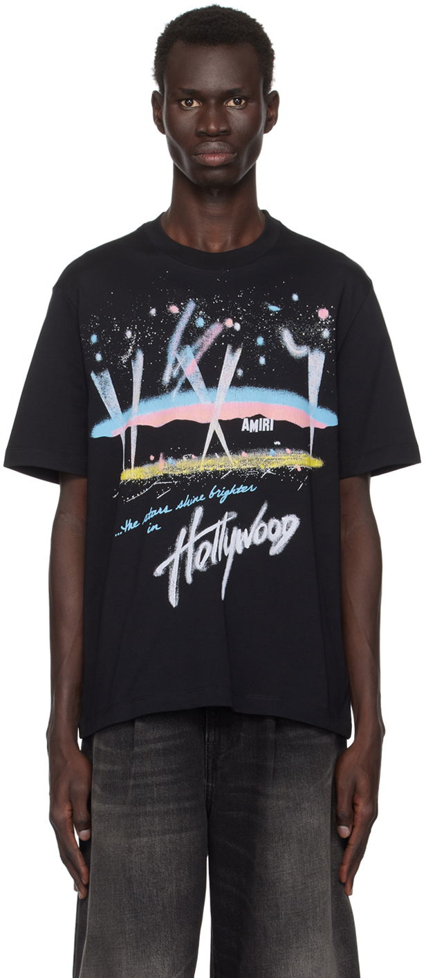 Tričko AMIRI Hollywood Lights T-shirt Čierna | AMJYTE1108, 0