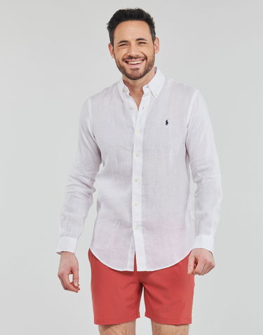 Košeľa Polo by Ralph Lauren Long sleeved Shirt Biela | 710794141005, 0