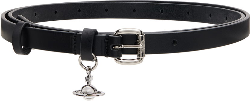 Opasok Vivienne Westwood Vivienne Westwood Alex Charm Belt Čierna | 8201007IW-L00CH-