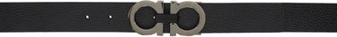 Opasok FERRAGAMO Reversible Gancini Belt Čierna | 476361, 0