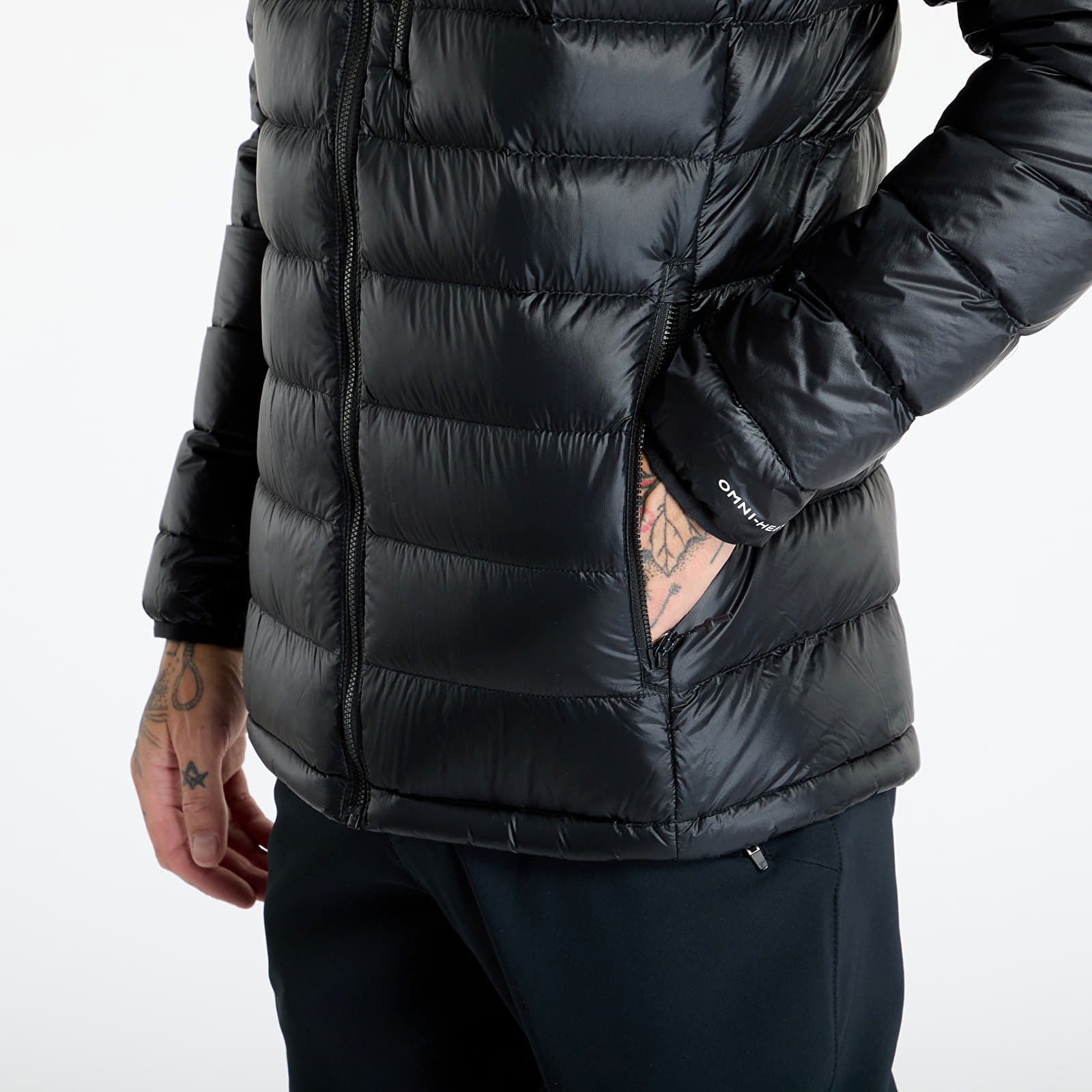 Arctic Crest™ Down Hooded Jacket Black