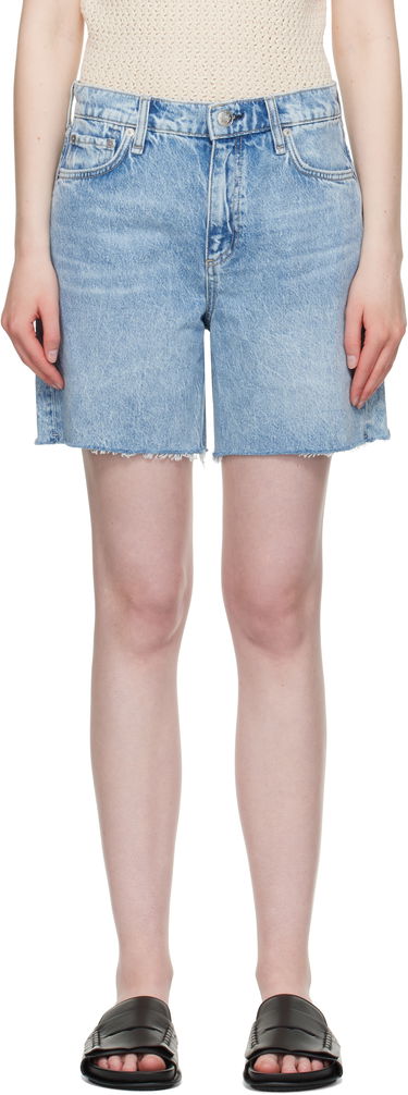 Šortky rag & bone Rag & Bone Kaia Denim Shorts Modrá | WDD25P9001RGMA, 0