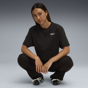 Crop Top Puma PUMA x ROSÉ Women's Cropped T-Shirt Čierna | 633806_01, 2