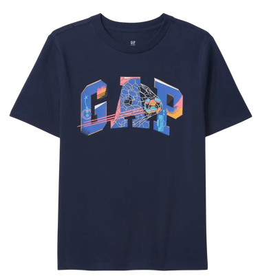 Tričko GAP T-Shirt with Soccer Graphic Navy | 745879-01, 0