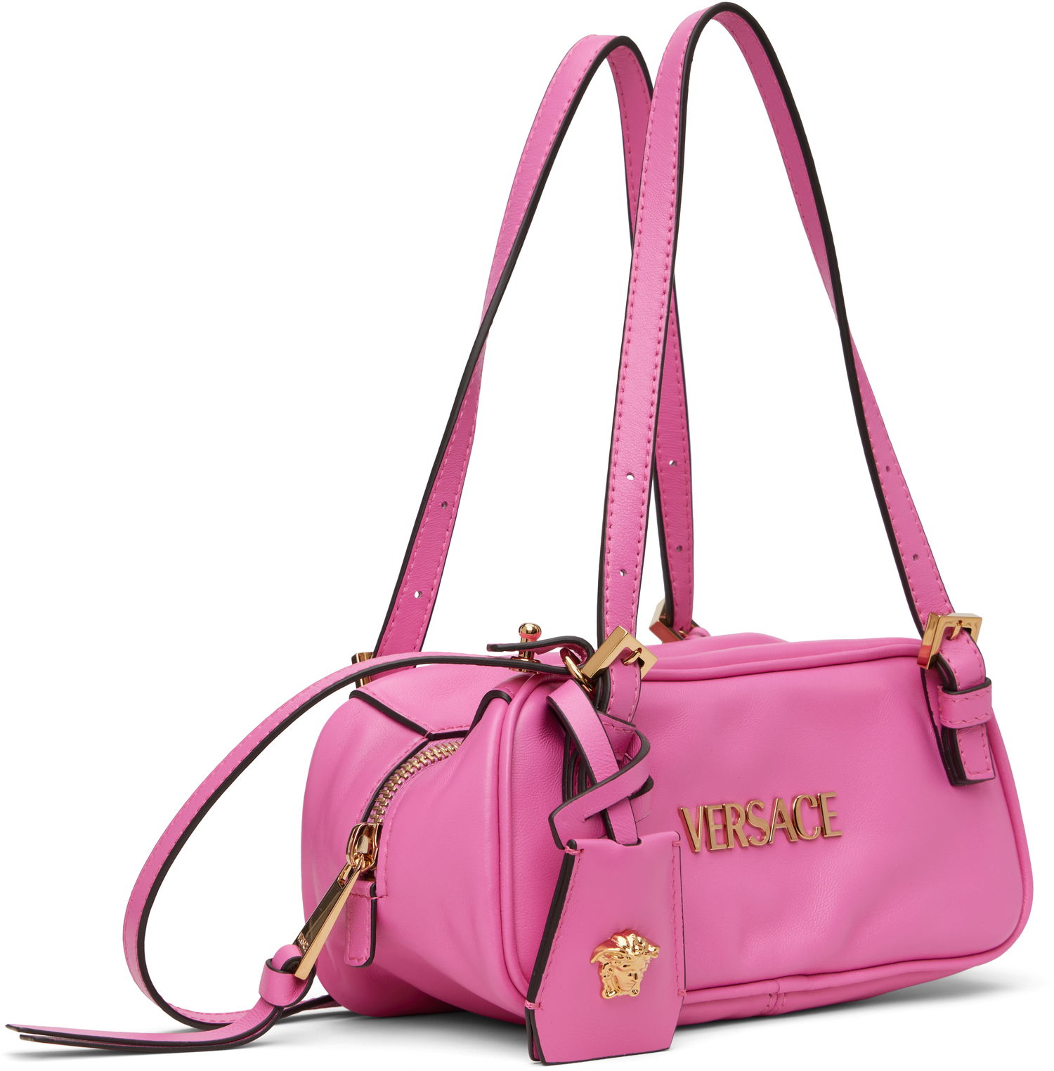 Kabelka Versace Versace Tag Bowling Mini Bag Ružová | 1019178_1A13171, 1